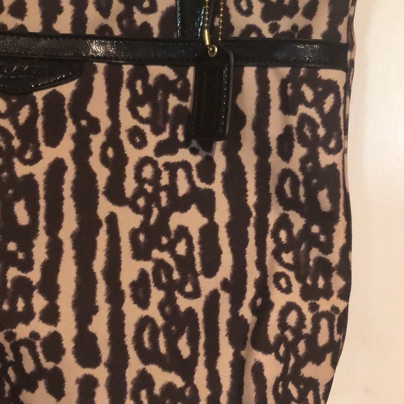 Coach Animal Print Tote - Picture 5 of 10